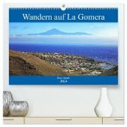 Wandern auf La Gomera (hochwertiger Premium Wandkalender 2024 DIN A2 quer), Kunstdruck in Hochglanz