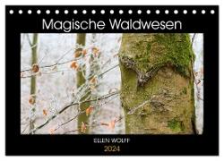 Magische Waldwesen (Tischkalender 2024 DIN A5 quer), CALVENDO Monatskalender