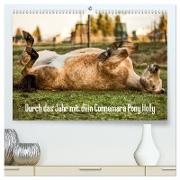 Durch das Jahr mit dem Connemara Pony Holly (hochwertiger Premium Wandkalender 2024 DIN A2 quer), Kunstdruck in Hochglanz