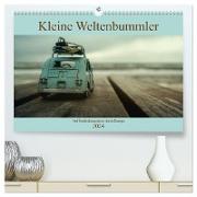 Kleine Weltenbummler 2024 (hochwertiger Premium Wandkalender 2024 DIN A2 quer), Kunstdruck in Hochglanz