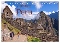 Vielfältiges Peru (Tischkalender 2024 DIN A5 quer), CALVENDO Monatskalender