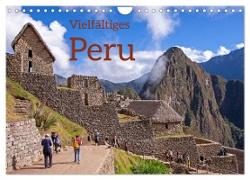 Vielfältiges Peru (Wandkalender 2024 DIN A4 quer), CALVENDO Monatskalender