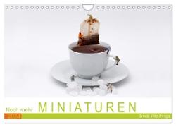 Noch mehr Miniaturen - Small little things (Wandkalender 2024 DIN A4 quer), CALVENDO Monatskalender