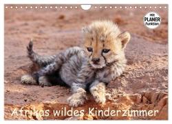 Afrikas wildes Kinderzimmer (Wandkalender 2024 DIN A4 quer), CALVENDO Monatskalender
