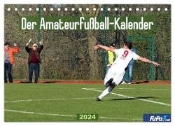 Der Amateurfußball-Kalender (Tischkalender 2024 DIN A5 quer), CALVENDO Monatskalender
