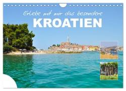 Erlebe mit mir das besondere Kroatien (Wandkalender 2024 DIN A4 quer), CALVENDO Monatskalender