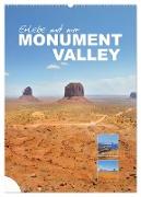 Erlebe mit mir das Monument Valley (Wandkalender 2024 DIN A2 hoch), CALVENDO Monatskalender