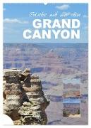 Erlebe mit mir den Grand Canyon (Wandkalender 2024 DIN A2 hoch), CALVENDO Monatskalender