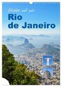 Erlebe mit mir Rio de Janeiro (Wandkalender 2024 DIN A3 hoch), CALVENDO Monatskalender