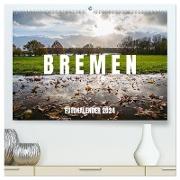 Bremen Fotokalender 2024 (hochwertiger Premium Wandkalender 2024 DIN A2 quer), Kunstdruck in Hochglanz