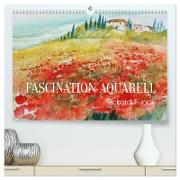 Faszination Aquarell - Eckard Funck (hochwertiger Premium Wandkalender 2024 DIN A2 quer), Kunstdruck in Hochglanz