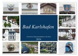 Bad Karlshafen, Ein barockes Hugenottenstädtchen an der Weser (Wandkalender 2024 DIN A2 quer), CALVENDO Monatskalender