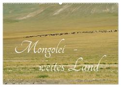 Mongolei - weites Land (Wandkalender 2024 DIN A2 quer), CALVENDO Monatskalender