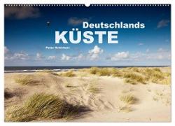 Deutschlands Küste (Wandkalender 2024 DIN A2 quer), CALVENDO Monatskalender
