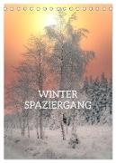 Winter Spaziergang (Tischkalender 2024 DIN A5 hoch), CALVENDO Monatskalender
