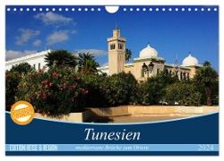 Tunesien - mediterrane Brücke zum Orient (Wandkalender 2024 DIN A4 quer), CALVENDO Monatskalender