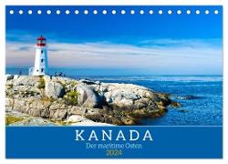 KANADA - Der maritime Osten (Tischkalender 2024 DIN A5 quer), CALVENDO Monatskalender