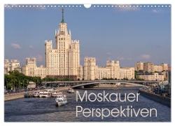 Moskauer Perspektiven (Wandkalender 2024 DIN A3 quer), CALVENDO Monatskalender