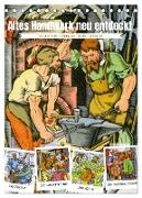 Altes Handwerk neu entdeckt: historische Zeichnungen (Tischkalender 2024 DIN A5 hoch), CALVENDO Monatskalender