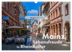 Mainz - Lebensfreude in RheinKultur (Wandkalender 2024 DIN A3 quer), CALVENDO Monatskalender