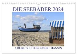 Die Seebäder 2024 (Wandkalender 2024 DIN A4 quer), CALVENDO Monatskalender