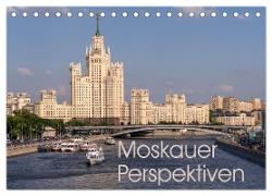 Moskauer Perspektiven (Tischkalender 2024 DIN A5 quer), CALVENDO Monatskalender