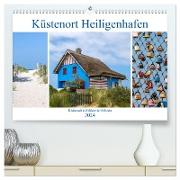 Küstenort Heiligenhafen (hochwertiger Premium Wandkalender 2024 DIN A2 quer), Kunstdruck in Hochglanz