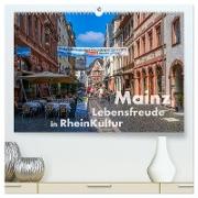 Mainz - Lebensfreude in RheinKultur (hochwertiger Premium Wandkalender 2024 DIN A2 quer), Kunstdruck in Hochglanz