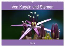 Von Kugeln und Sternen (Wandkalender 2024 DIN A2 quer), CALVENDO Monatskalender