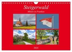 Steigerwald - Mitten in Franken (Wandkalender 2024 DIN A4 quer), CALVENDO Monatskalender
