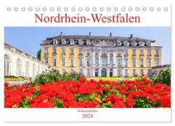 Nordrhein-Westfalen - Stadtansichten (Tischkalender 2024 DIN A5 quer), CALVENDO Monatskalender