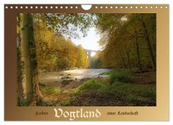 Vogtland - Farben einer Landschaft (Wandkalender 2024 DIN A4 quer), CALVENDO Monatskalender