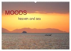 MOODS / heaven and sea (Wandkalender 2024 DIN A2 quer), CALVENDO Monatskalender