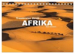 Traumreise durch Afrika (Tischkalender 2024 DIN A5 quer), CALVENDO Monatskalender