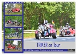 TRIKER on Tour (Wandkalender 2024 DIN A3 quer), CALVENDO Monatskalender