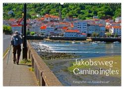 Jakobsweg - Camino Ingles (Wandkalender 2024 DIN A2 quer), CALVENDO Monatskalender