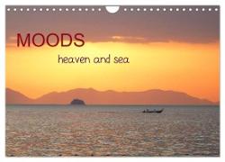 MOODS / heaven and sea (Wandkalender 2024 DIN A4 quer), CALVENDO Monatskalender