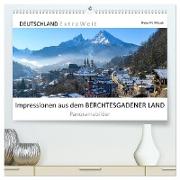 Impressionen aus dem BERCHTESGADENER LAND - Panoramabilder (hochwertiger Premium Wandkalender 2024 DIN A2 quer), Kunstdruck in Hochglanz