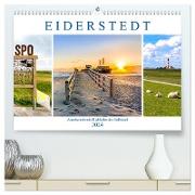 EIDERSTEDT-HIGHLIGHTS (hochwertiger Premium Wandkalender 2024 DIN A2 quer), Kunstdruck in Hochglanz
