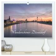 Wunderschönes Düsseldorf (hochwertiger Premium Wandkalender 2024 DIN A2 quer), Kunstdruck in Hochglanz