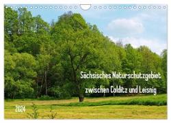 Sächsisches Naturschutzgebiet zwischen Colditz und Leisnig (Wandkalender 2024 DIN A4 quer), CALVENDO Monatskalender