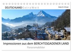 Impressionen aus dem BERCHTESGADENER LAND - Panoramabilder (Tischkalender 2024 DIN A5 quer), CALVENDO Monatskalender