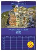 Malerisches Ligurien (Wandkalender 2024 DIN A3 hoch), CALVENDO Monatskalender
