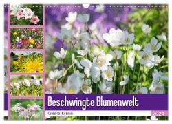 Beschwingte Blumenwelt (Wandkalender 2024 DIN A3 quer), CALVENDO Monatskalender