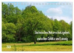 Sächsisches Naturschutzgebiet zwischen Colditz und Leisnig (Tischkalender 2024 DIN A5 quer), CALVENDO Monatskalender