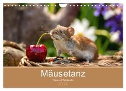 Mäusetanz (Wandkalender 2024 DIN A4 quer), CALVENDO Monatskalender