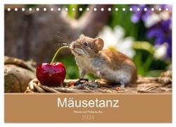 Mäusetanz (Tischkalender 2024 DIN A5 quer), CALVENDO Monatskalender