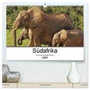 Südafrika - Eine beeindruckende Tierwelt (hochwertiger Premium Wandkalender 2024 DIN A2 quer), Kunstdruck in Hochglanz
