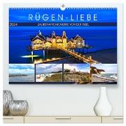 RÜGEN-LIEBE (hochwertiger Premium Wandkalender 2024 DIN A2 quer), Kunstdruck in Hochglanz