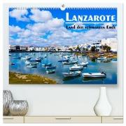 Lanzarote - Land der schwarzen Erde (hochwertiger Premium Wandkalender 2024 DIN A2 quer), Kunstdruck in Hochglanz